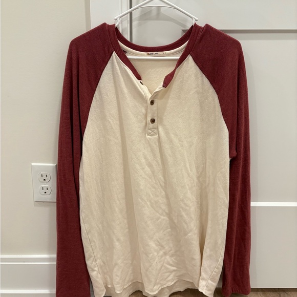 Marine Layer Men's Baseball Henley Jersey - Picture 2 of 5